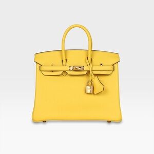 Hermès - Birkin 25 - Jaune De Naples Togo
